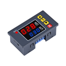 T3231 Programmeerbare tijdregelaar DC 24V 480W Dual LED-display Digitaal relais met vertragingsschakelaar