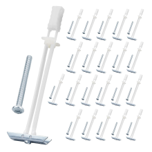 Gipsplaatanker met bout voor bevestigingsmaten van 1/4 tot 20 inch, stevige holle tv-montageset, 22 stuks