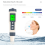 Waterkwaliteitstestpen TDS/PH/TEMP PH-meter Multi-parameter bandanalysator 1