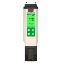Digitale pH-meter voor hydrocultuurwaterkwaliteit, LCD-achtergrondverlichting, thermometer PH/EC/TDS voor aquaria en spa's