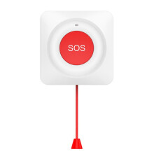 Slimme SOS-knop Draadloze verzorger Pager Alarmzender Noodoproep voor kinderen Oudere patiënten WiFi