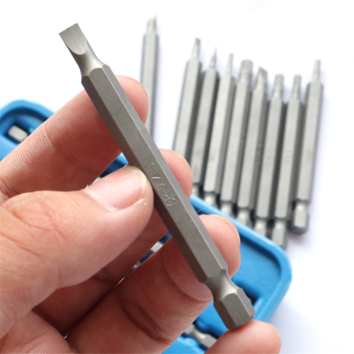 50 stuks extra lange bitset, 75 mm beveiligingsschroevendraaierbits, stervormige zeskantsleutel 2