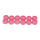 12 Pcs Plastic Binding Rings 10mm Portable DIY T 3