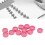 12 Pcs Plastic Binding Rings 10mm Portable DIY T 12