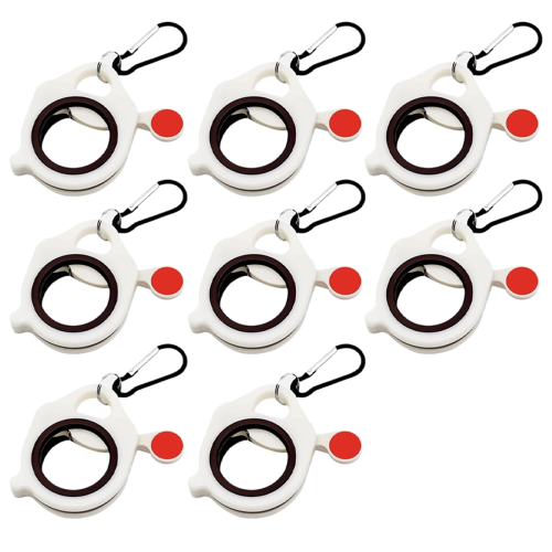 Zip Tie Organizer Kabelhouder Glow in the Dark Sterke Efficiënte Oplossing 8STUKS