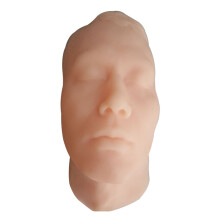 Micro-shaping siliconen menselijke hoofden model simulatie injectie hechting huid pad dummy man