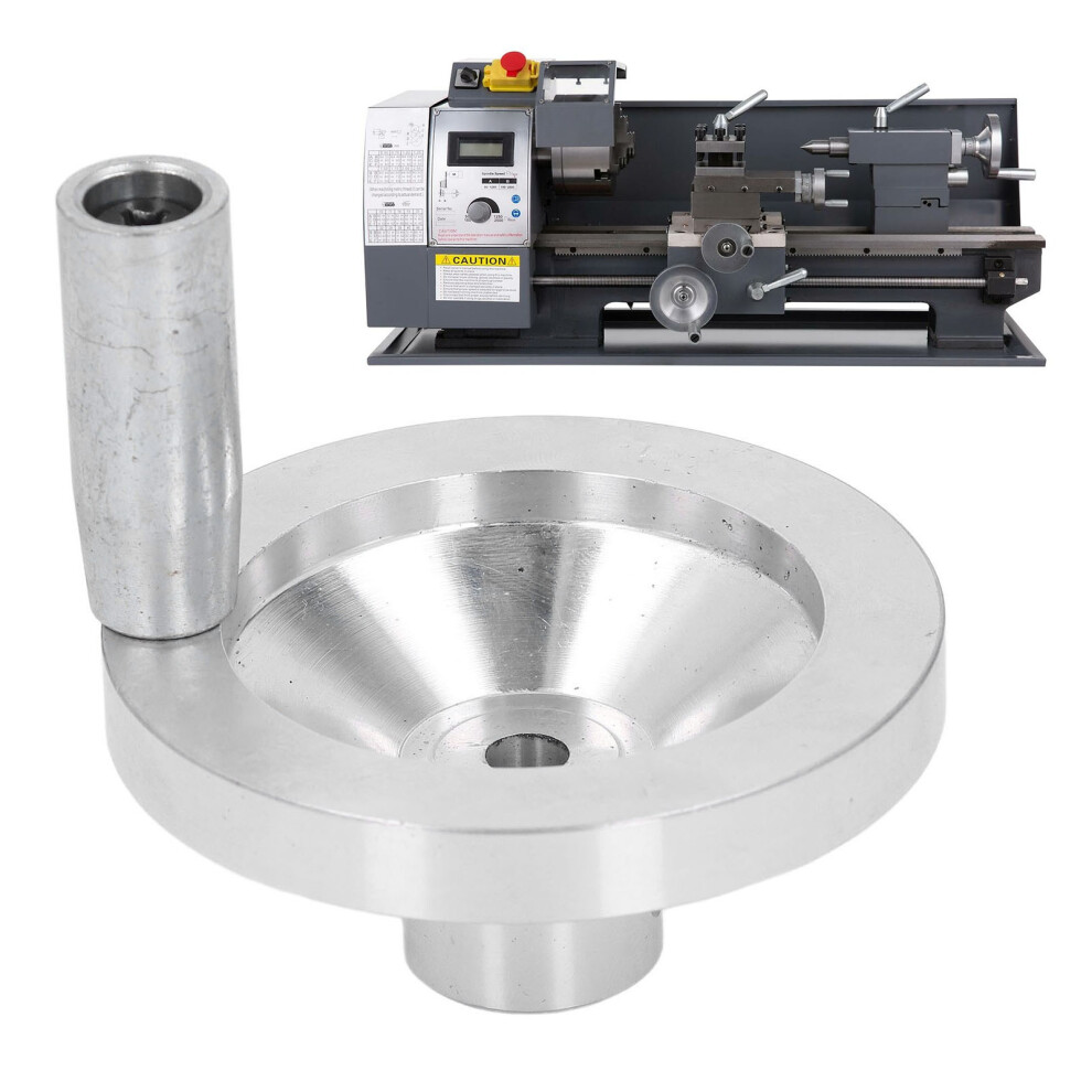 Cnc Aluminum Alloy Mini Lathe Handwheel With Handle For Cj16 7X12 7X14 Lathes 8791331091318