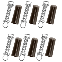 6-pack zwembad winterafdekking met beschermende stopper, D-ring en vinyl hoezen