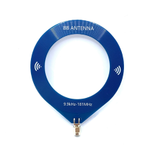 9,9 kHz-181 MHz frequentie kleine ronde antenne breedband draagbare MW SW voor radio