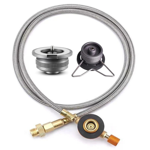 Buitenkampeerfornuis Gasadapter Split Converter Aansluitslang Kookgerei Accessoires