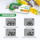 Digitale display USB temperatuur datalogger 32000 punten capaciteit wegwerp recorder PDF rapport 4