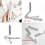 Acryl whiteboard met LED-licht, geschikt als memobord, gloeiend 5