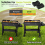 4-pack grill-levellers, leveling kit, bakplaat-shims kit voor de meeste grills, moeiteloos 6