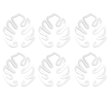 6 stuks bamboeklemmen van schildpaddenpantser, plantengrijper, palen voor kamerplanten, houdt planten verticaal groeiend B