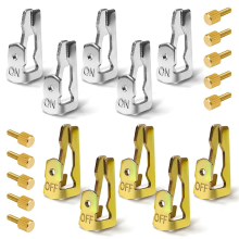 Vervangende trippersset voor tijdschakelaars, compatibel met de -156T1978A T100-serie zwembad aan/uit-clips