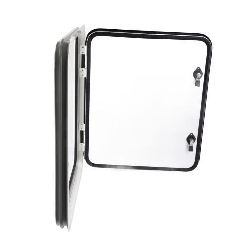 RV Baggage Door Heavy Duty Square Rounded Corners 2