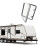 RV Baggage Door Heavy Duty Square Rounded Corners 12