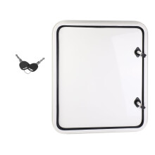 RV Baggage Door Heavy Duty Square Rounded Corners