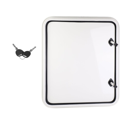 RV Baggage Door Heavy Duty Square Rounded Corners