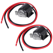 Koelkast ontdooithermostaat W10225581, 2 stuks bimetaal AP6017375