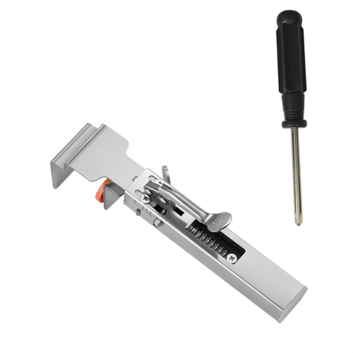 Verstelbare ladeklem, clips, kastbeslagmal, frontklem 1