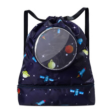 Swim Bag Cartoon Pattern Waterproof Oxford Cloth