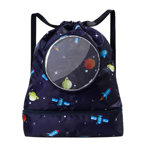 Swim Bag Cartoon Pattern Waterproof Oxford Cloth