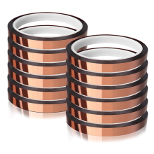 Warmtetape voor sublimatieoverdracht, bestendig, zelfklevende overdrachtstape, thermisch, laat geen residu achter, 12 rollen 10 mm x 33 m (108 ft)