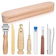 ClapperSewing Tool Set Tailor ClapperSeam Roller Stiletto Naadscheurders voor het platdrukken van stoffen en puntpersen