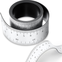 2-pack 39,37 inch magnetische meetlinten, centimeters, flexibele linialen, geschikt voor draaibanken