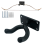 2 stuks hangende strikdisplay met schroefcompound-katrol, traditionele opslagapparatuur. 5
