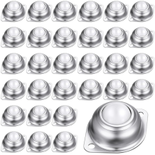 30 stuks 5/8 inch kogellagers van koolstofstaal rond voor transportbandstandaardtransmissiesysteem