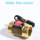 Waterstroomsensor Hallmeter 1 inch externe draad koperen turbine 7