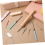 1 Set Borduurset Punchnaald Gereedschap voor Punchen DIY 4