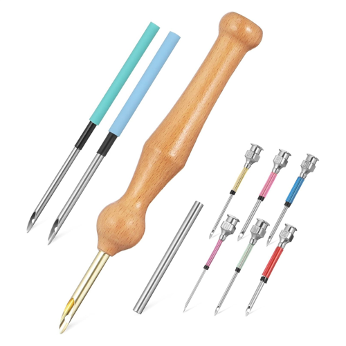 1 Set Borduurset Punchnaald Gereedschap voor Punchen DIY