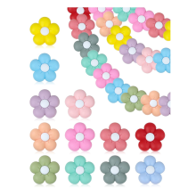 24 stuks siliconen kralen, bloemen en leuke bedels voor zelfgemaakte sleutelhangers, pennen, armbanden, kettingen, lanyards en knutselspullen