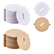 240 stuks kaarsenstofhoezen, 2 kleuren, papieren deksels met treklipjes, decoratie, topper 2,12 inch