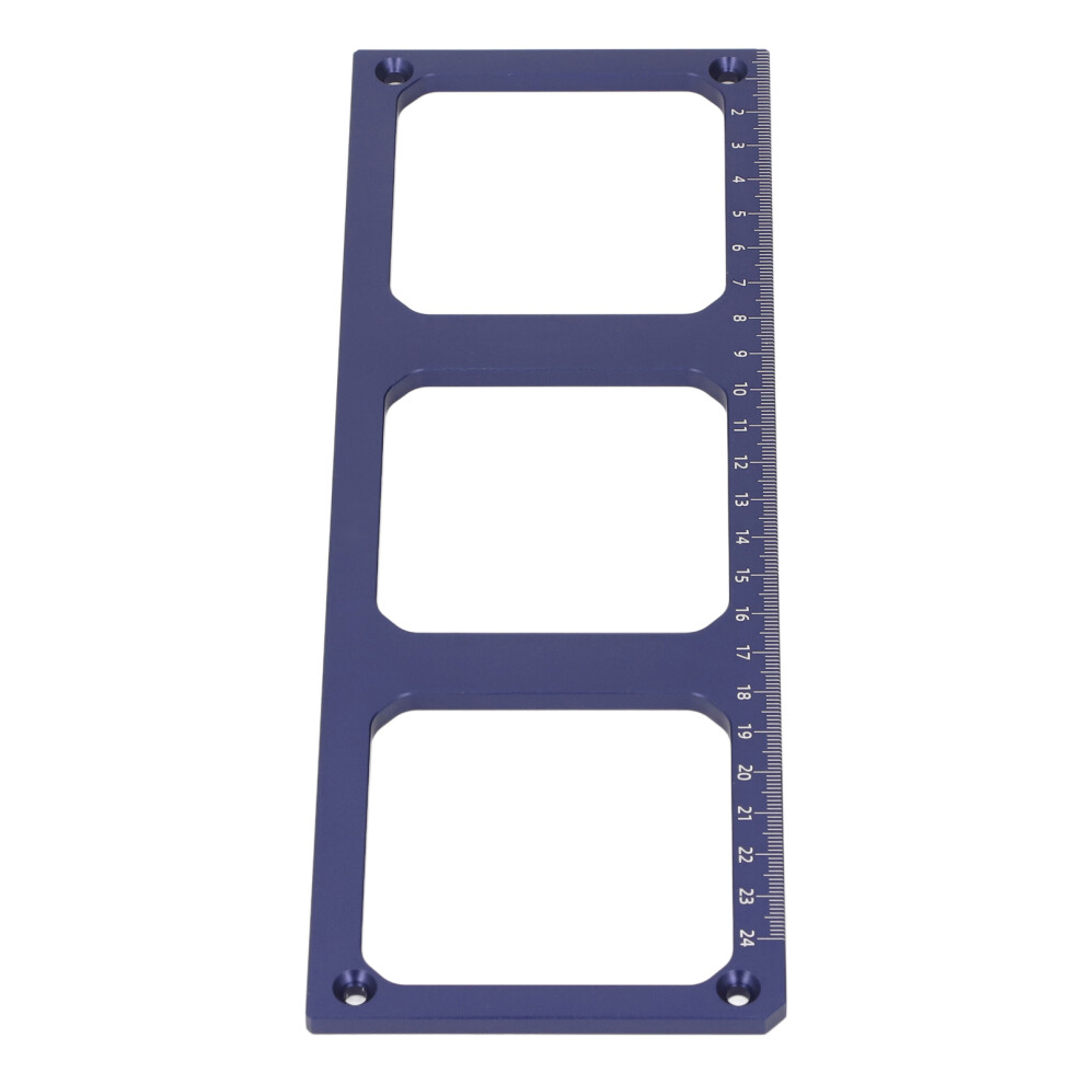 86 Switch Socket Opening Template 3 Holes Aluminum Alloy Accurate Die 4151331092458