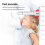 Hoogtemeter Stadiometer Draagbare echografie-handliniaal met Bluetooth voor kinderen 2