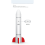 Hoogtemeter Stadiometer Draagbare echografie-handliniaal met Bluetooth voor kinderen 6