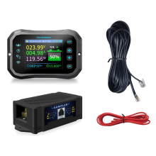 KM110F Coulombmeter met WIFI, zeer nauwkeurige bidirectionele stroomdetectie, geeft de accuspanning weer voor campers en elektrische voertuigen