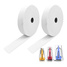 1 rol vullingstroken, 2 1/4 inch totaal 76 yards katoenmix fleece met 3 stoffen buismakers voor JellyRoll-vloerkleden