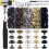 RVS drukknopen, zware drukknoopsluiting, canvasset 5/8 inch, drukknoop 7