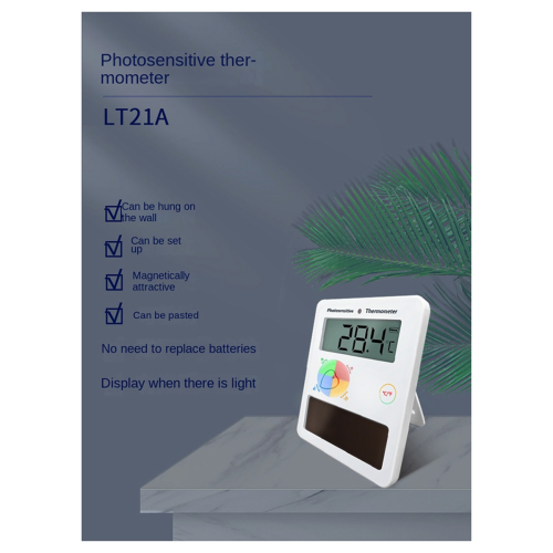 Zonnethermometer, aquariumlamp, groot scherm, ultrabrede kijkhoek LT21A 1