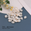100 g gemengde vintage harskralen, transparant, bladgoud, barok, esthetisch 5