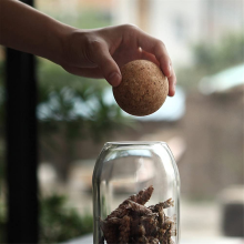 Wijnkurkbal, houten balstopper voor vervanging van decanteerkaraffles, accessoires