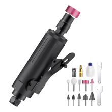 Lucht-rechte slijper, 1/4 inch pneumatische haakse slijper, 25.000 tpm, voor contourslijpen, snijden, polijsten en lasreparatie