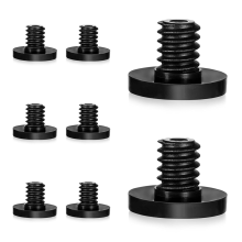 Premium ABS-accessoires, onderdelen, bouten en schroeven, vervangende kunststof wandbout voor opslagloods (8 stuks)