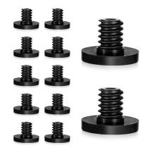 Premium ABS-accessoires, onderdelen, bouten en schroeven, vervangende kunststof wandbout voor opslagloods (12 stuks)