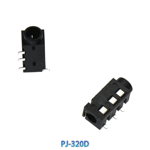 100 stuks PJ320B 3,5 mm hoofdtelefoon-audioaansluiting 3/4-pins interface DIP/SMD 1